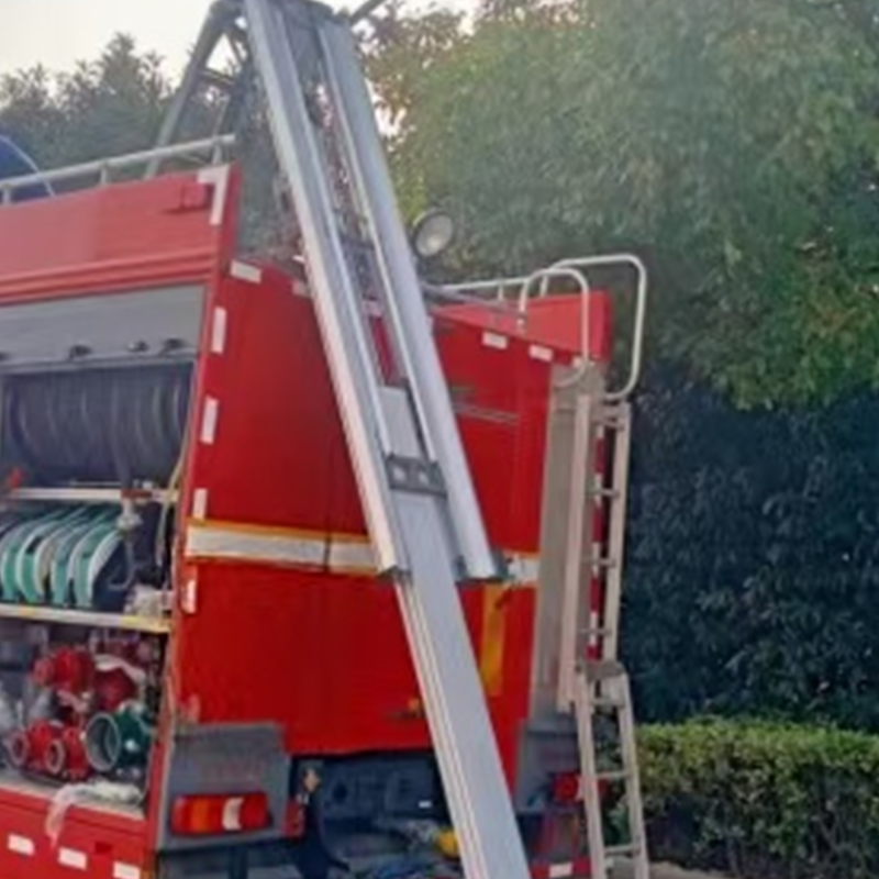 Elektriska brandbilar stegställ Elektriska brandbilar stegställ
