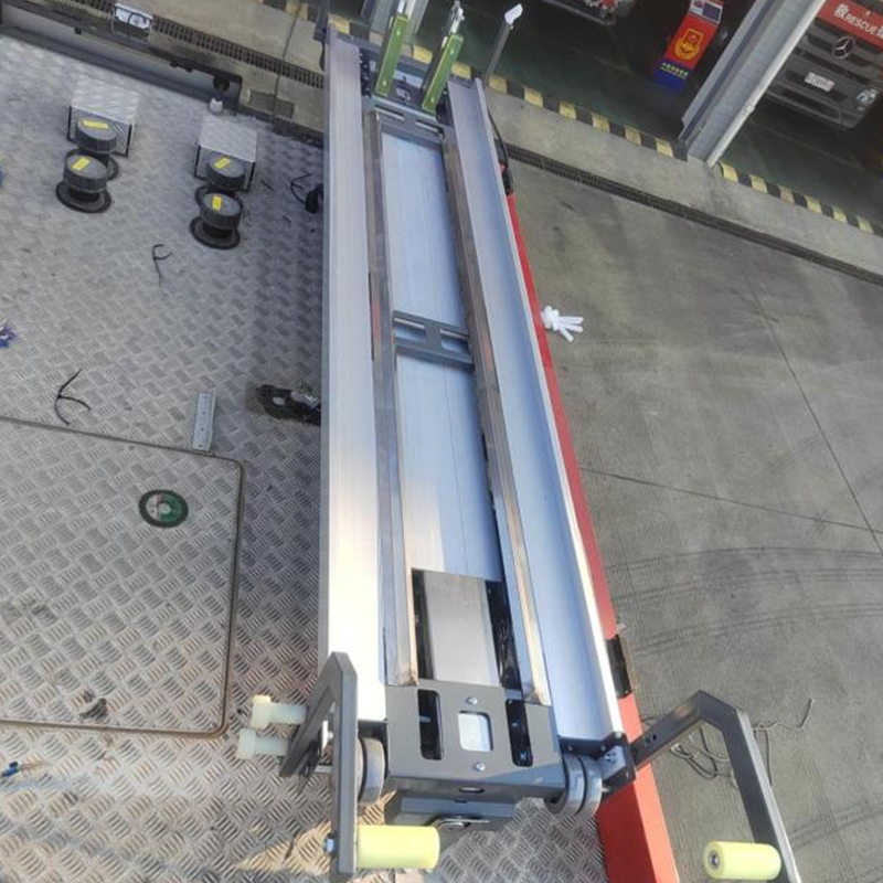 Elektriska brandbilar stegställ